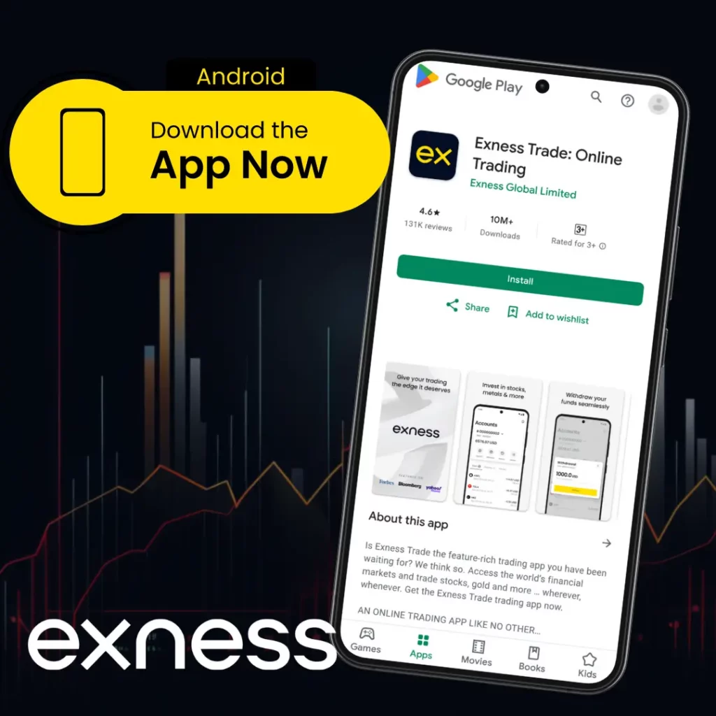 Using the Exness Website to Download the APK