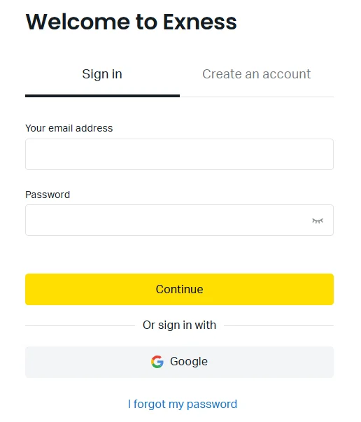 Switching to English for Your Login